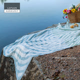 【完売しました】ラプアン カンクリ / LAPUAN KANKURIT リネンブランケット METSÄLAMPI LINEN BLANKET メッツァランピ リネンブランケット minä perhonen/LAPUAN KANKURITコラボレーションアイテム 北欧デザイン おしゃれ