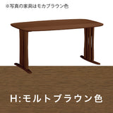 カリモク ダイニングテーブル DF5202 幅150cm オーク積層無垢材 2本脚 三味胴型 おしゃれ シンプル 国産 karimoku