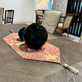 テーブルランナー MORRIS ウィリアムモリス イチゴドロボウ 35x240Vcm いちご泥棒 川島織物セルコン HN1711-97