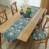 テーブルランナー MORRIS ウィリアムモリス イチゴドロボウ 35x240Vcm いちご泥棒 川島織物セルコン HN1711-97