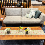 テーブルランナー MORRIS ウィリアムモリス ピンクアンドローズ 30x240Vcm ピンク&ローズ 川島織物セルコン HN1713-97