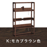 カリモク 書棚 QT3075 幅94.8cm オーク4色 ボナシェルタ シェルフ シンプル buona scelta 国産 karimoku