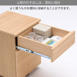 カリモク ノルエット Nollett ワゴン SW0407ME SW0407XR オーク材 ウォールナット材 シンプル モダン ワークスペース 収納 国産