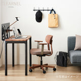 カリモク クリアネル 3点セット ウォールナット材 学習机 デスク 幅90cm 奥行45cm SW8011XR 机 パネル マグネットトレイ おすすめ定番3点セット