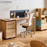 カリモク クリアネル 3点セット オーク材 学習机 デスク 幅90cm 奥行45cm SW8011ME/MY 机 パネル マグネットトレイ おすすめ定番3点セット【色が選べます】