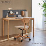 カリモク クリアネル 3点セット オーク材 学習机 デスク 幅110cm 奥行60cm SW8032ME/MY 机 パネル マグネットトレイ おすすめ定番3点セット【色が選べます】