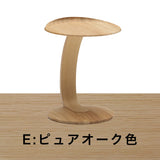 カリモク サイドテーブル TU0102/050 高さ52.7cm オーク材 コの字型 ソファテーブ 木製 シンプル 国産 karimoku