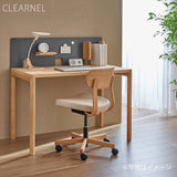 カリモク デスクチェア XW3301 オーク材 合成皮革張り ワークチェア シンプル 回転椅子 キャスター 国産 karimoku