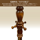 コロニアル カリモク ポールハンガー AC5060NK コートハンガー 木製 カントリー ブナ材 国産 karimoku