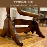 コロニアル カリモク 姿見 AC7177NK スタンドミラー 自立 木製 ブナ材 角度調整 アンティーク 国産 karimoku