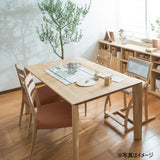 カリモク 食堂テーブル DU4700 ダイニング 幅135 奥行85 オーク材 4本脚 ベベルライン 安心 国産 karimoku
