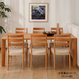 カリモク 食堂テーブル DU4700 ダイニング 幅135 奥行85 オーク材 4本脚 ベベルライン 安心 国産 karimoku