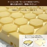 カリモク Sマットレス シングル モフモプラス NN26S4AO mofmo+ 軽量ノンスプリング モールドウレタン クリーンコア