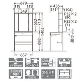 カリモク ドレッサー QT2341XR 三面鏡 ウォールナット材 幅67.9cm おしゃれ 鏡台 コンパクト 安心 国産 karimoku