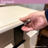 カリモク デスクワゴン SJ0107MY シアーホワイト 昇降式 カリーシル カントリー 幅41.4cm 可愛い 安心 国産 karimoku