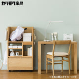 カリモク マルチラック SS0429MK モカブラウン色 ランドセルラック リビング学習 学習机 デスク 子供用 収納 国産 キャスター付き