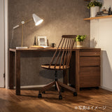 カリモク ワゴン ウォールナット 幅40.8cm ボナシェルタ ST0057XR デスク奥行60cm用 シンプル モダン キャスター付 国産