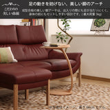 カリモク サイドテーブル TU0102/000 高さ66cm オーク材 コの字型 ソファテーブル おしゃれ 木製 シンプル 国産 karimoku