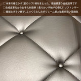 カリモク ソファ 2人掛け WS1123BW 133㎝ 合成皮革 コンパクト 長椅子 レトロ ブラック 木肘椅子 分解組立式 安心 国産 karimoku