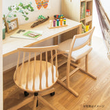 カリモク 木製 デスクチェア XF4001 板座 オーク材 ガス昇降 在宅 テレワーク 安心の国内生産 karimoku