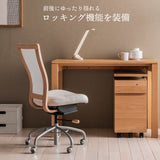カリモク デスクチェア XT4201 コンパクトシート 合成皮革 木部5色 ロッキング ガス昇降 在宅 テレワーク SOHO 国産 karimoku