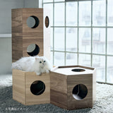 フランスペット PE03 ペットハウス ヘキサ 【2個セット】キャットタワー ペット家具 国産 France Pet スリム すっきり シンプル おしゃれ