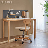 カリモク デスク クリアネル SW8031ME/MY 幅110cm 奥行45cm 軽い 細い オーク材 CLEARNEL シンプル モダン ワークスペース 書斎机 国産
