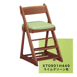 カリモク 学習椅子 XT0901 モルトブラウン色 オーク材 デスクチェア 子供椅子 キャスター付 安心安全 国産 karimoku