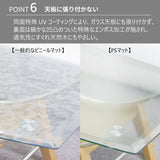 PSマット 2ｍｍ厚 【変形】 奥行100cm X 幅100～300cm 以内 テーブルマット 天板保護マット 透明 国産 ウオチ産業