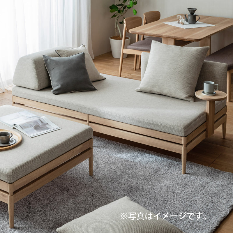 カリモク ２人掛椅子 アイランドソファ uw2001 幅176.5cm ピュアオーク色 U38グループ シンプル 国産