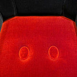ミッキーデザイン カリモク 肘掛椅子 U35100BK コンパクト 1人掛け パーソナルチェア モケット張り オトナディズニースタイル